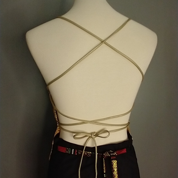 GOLD MESH HALTER - Picture 9 of 13